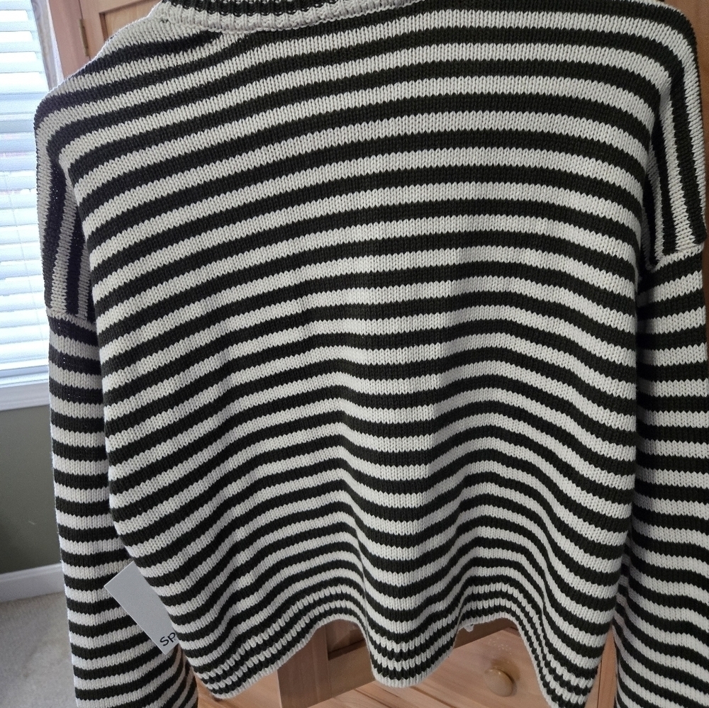 NWT SPLENDID Striped Lily Open Front Cardigan Wom… - image 3
